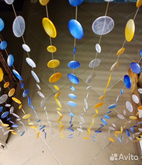 Декоративная штора занавес