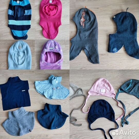 Шлемы, манишка Reima, Janus и другие