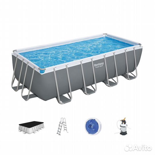 Каркасный бассейн Bestway 56671 488х244х122