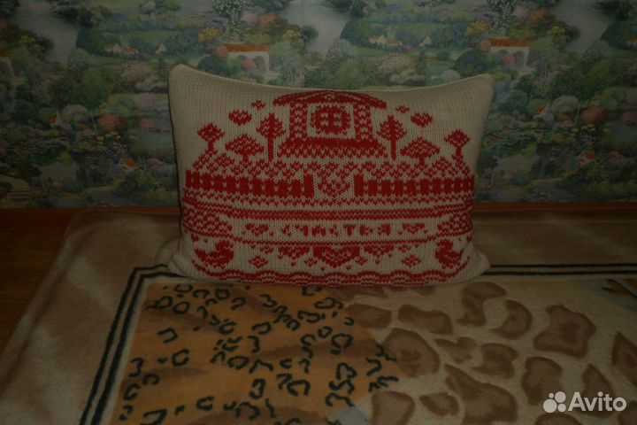 Наволочка вязаная