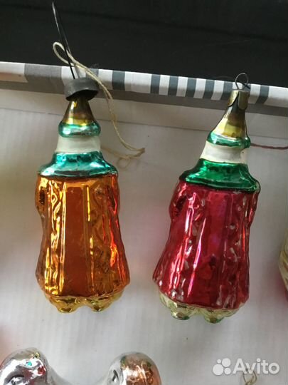 Ёлочные игрушки СССР