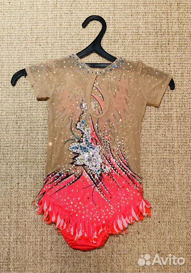 Купальник для художественной гимнастики рост 134-1