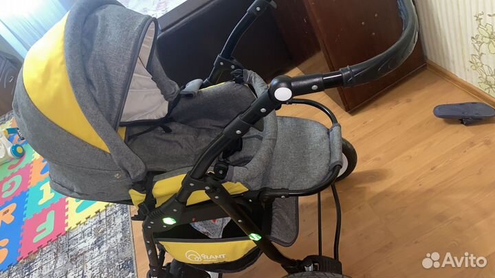 Коляска для новорожденных 2в1