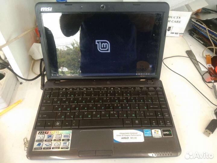 Нетбук msi u210