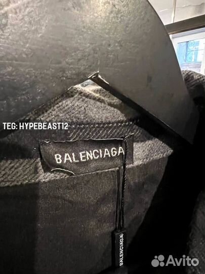 Balenciaga рубашка Оверсайз шоурум