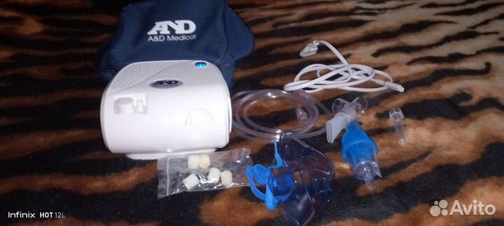 Компрессорный ингалятор (небулайзер) A&D CN-233