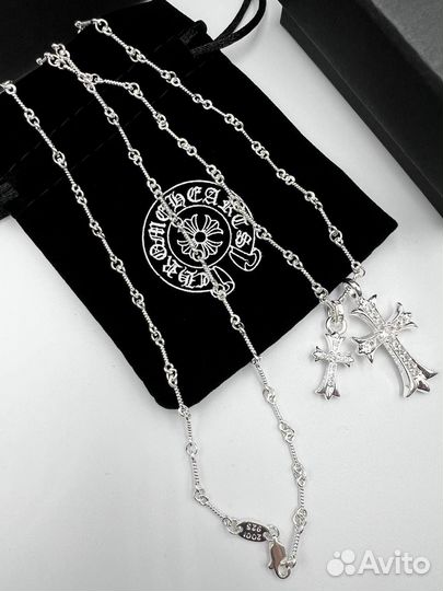 Chrome hearts колье крест