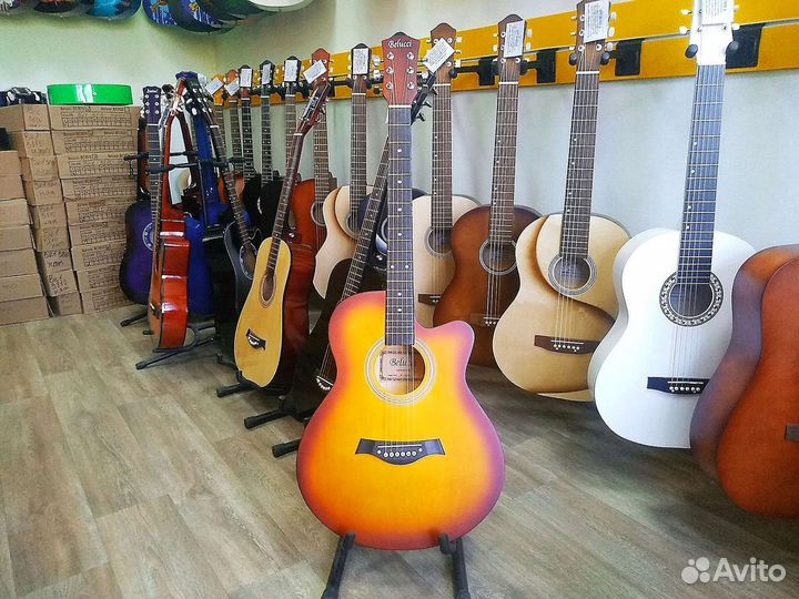 Новая полноразмерная гитара