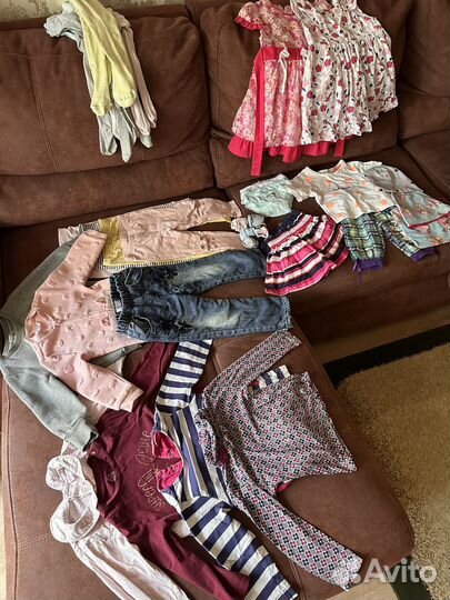 Вещи пакетом на девочку 2 года