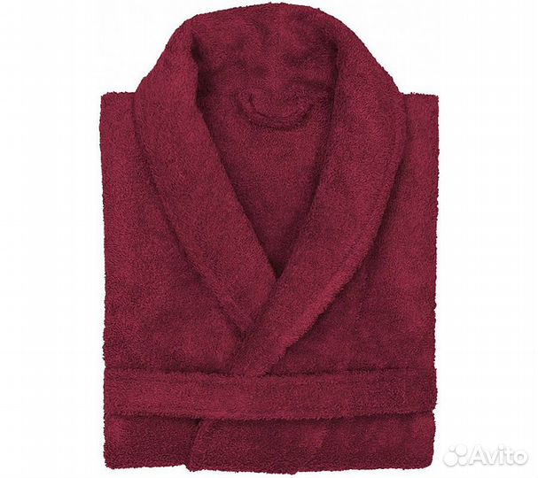 Халат махровый GoodNight 44-46 (M) бордо
