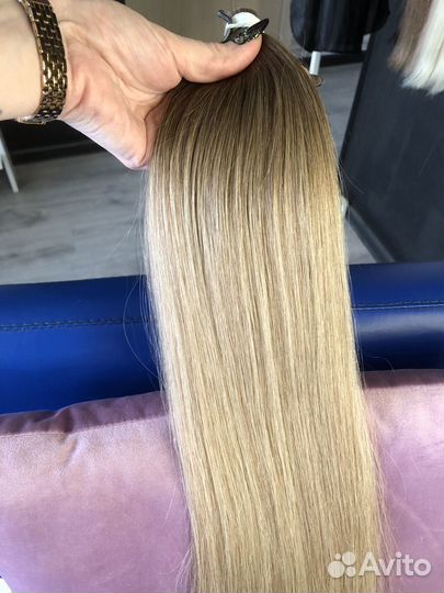 Волосы для наращивания люкс 60 см
