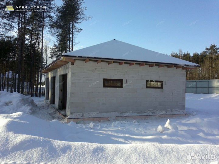 Тёплый гараж с утеплением от производителя