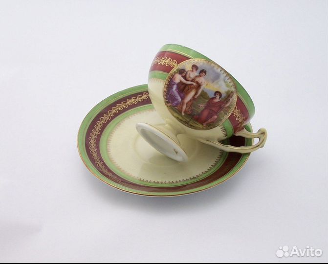 Чайная пара Австрия антикварная