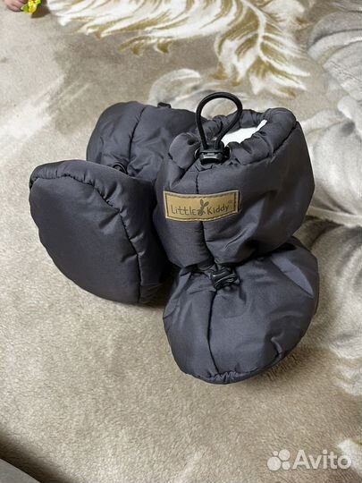 Пинетки для новорожденных Little kiddy зимние