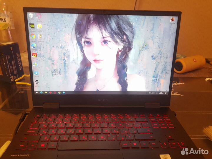 Игровой ноутбук hp omen 15 rtx2060 10300 144hz