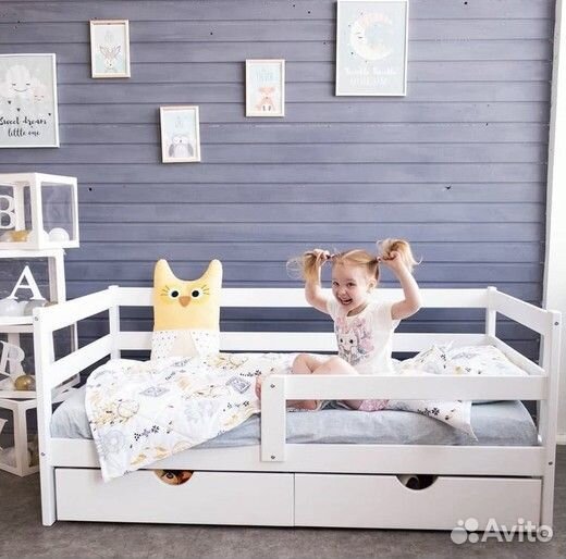 Кровать софа из массива березы