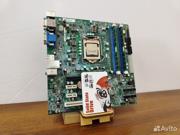 Материнская плата 1155+i5-2400+DDR3-8Gb+SSD 128Gb