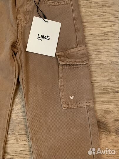 Джинсы для девочки lime, 98