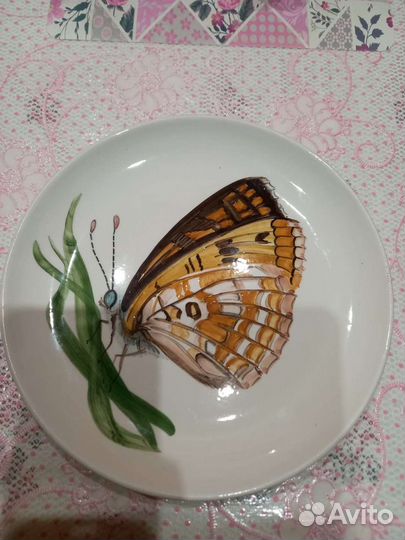 Тарелка декоративная,Менажница фарфоровая