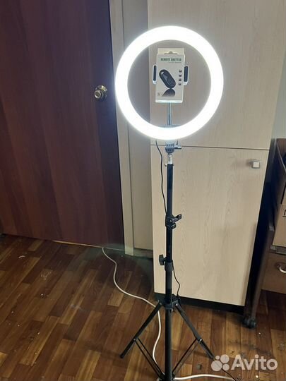 Кольцевая лед лампа с пультом ду