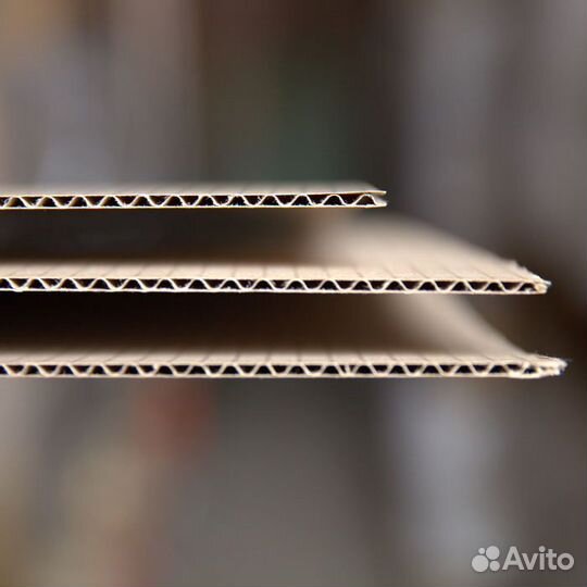 Гофрокартон трехслойный