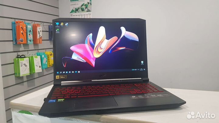 Ноутбук Acer Nitro5 i5 11400h/RTX 3050ti/16gb/M.2