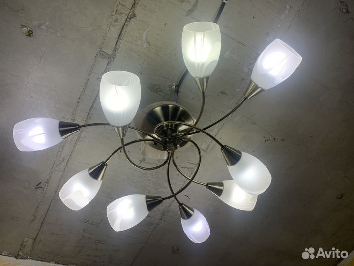 Люстра бу