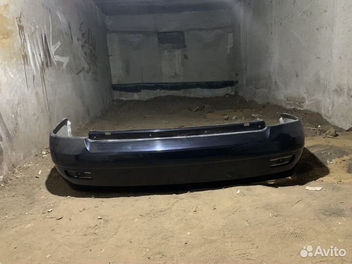 Задний бампер priora 1 с усилителем