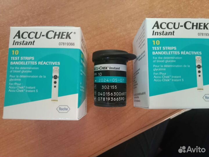 Тест полоски акку чек инстант