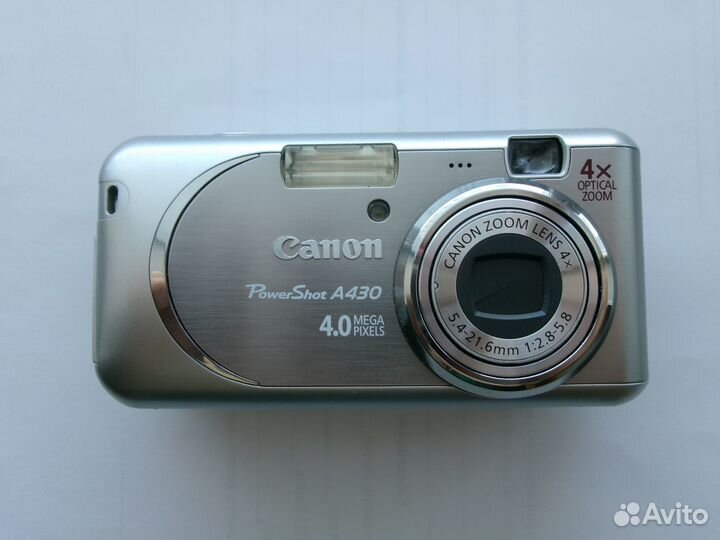 Фотоаппарат Canon powershot a430 из 2000х годов