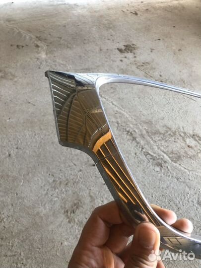 Хром решетки радиатора передний Kia Sorento Prime