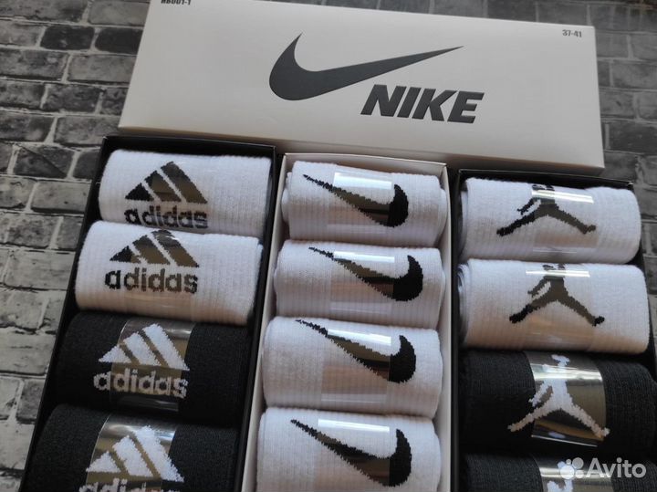 Носки Nike Puma Reebok Lacoste