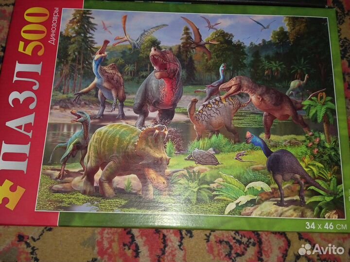 Пазлы 360 и 500 деталей