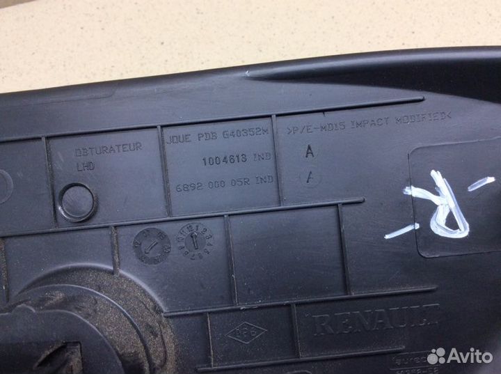 Накладка (кузов внутри) правая Renault Megane 3