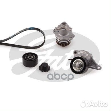 Ремень поликлиновой с водяным насосом и роликам