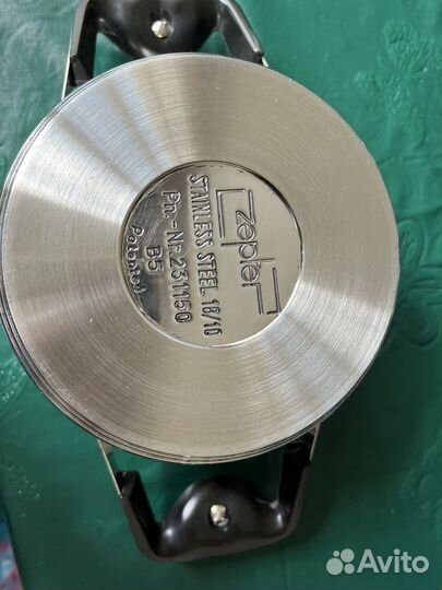 Zepter кастрюля новая 4,5 л; 2 л; 2лб/уотвремени