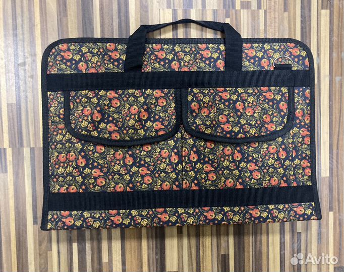 Сумка для рисунков на молнии а2 жесткая