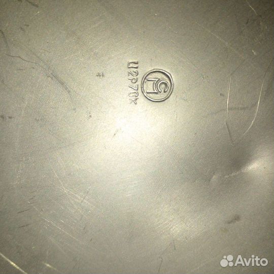 Алюминиевый и эмалированый тазы. СССР