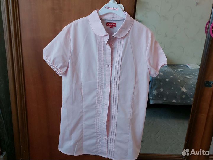 Блузка рубашка р158
