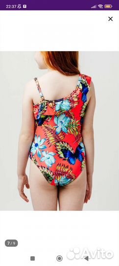 Купальник для девочки р122 новый