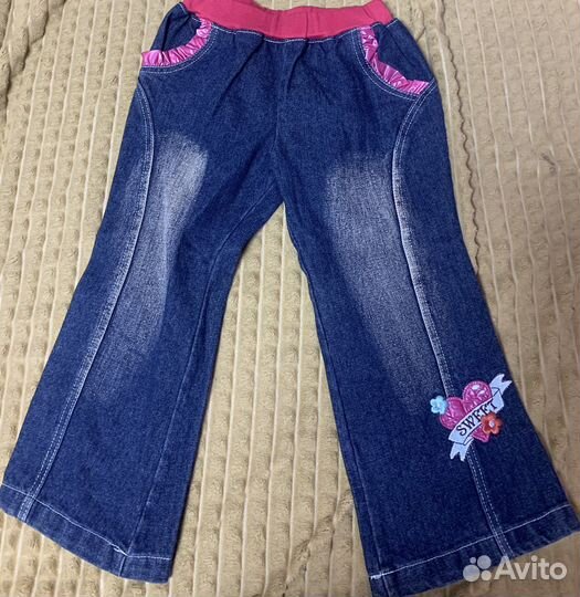 Джинсы на девочку