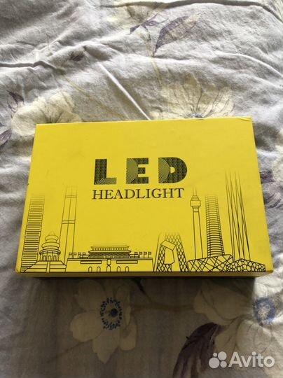 Лед лампы h4 с линзой