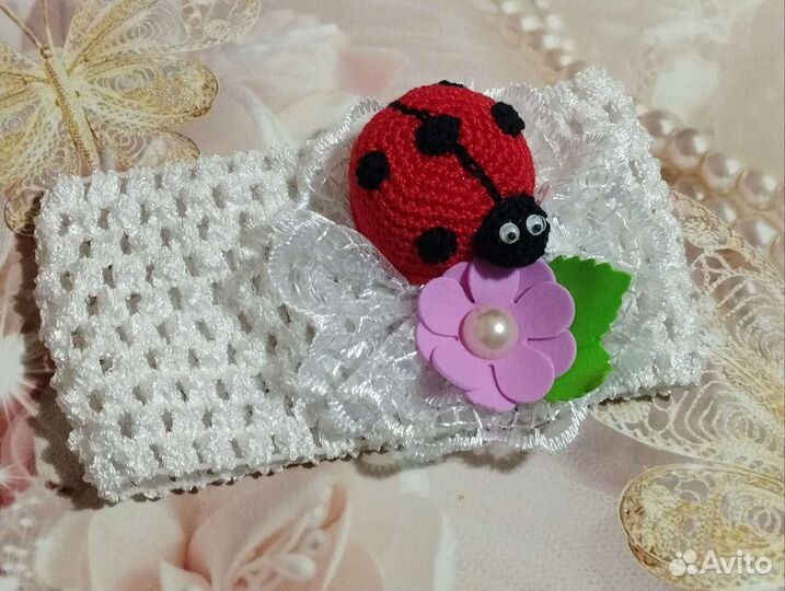 Повязка на голову для малышки