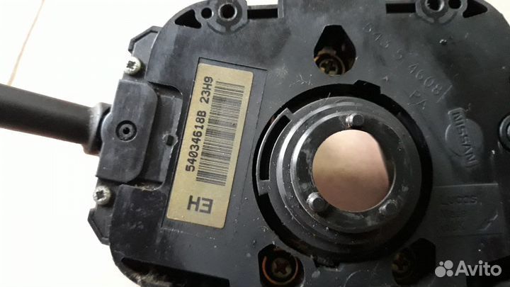 Подрулевой переключатель ниссан примьера р11 левый