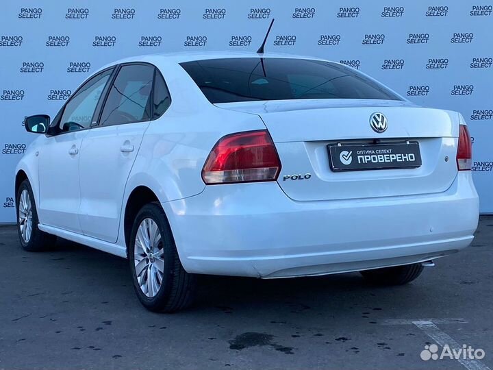 Volkswagen Polo 1.6 МТ, 2014, 186 800 км