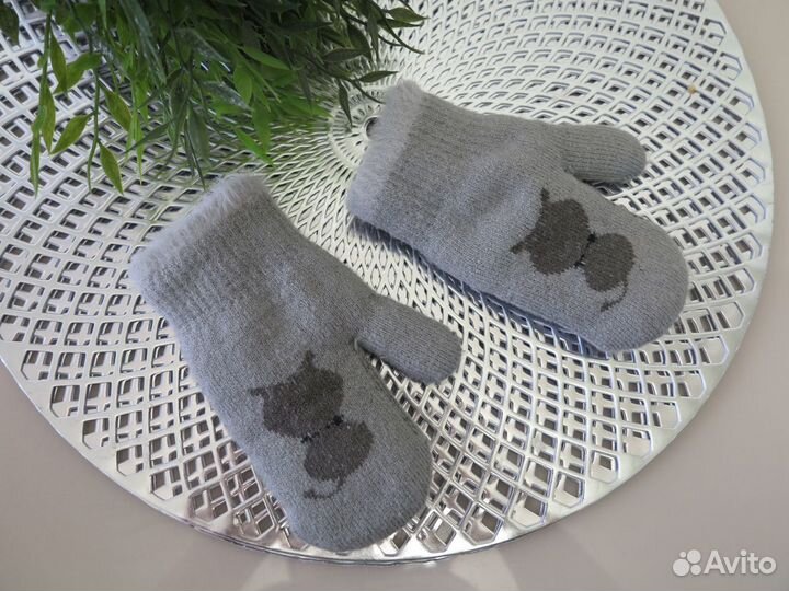 Варежки 3-4 года