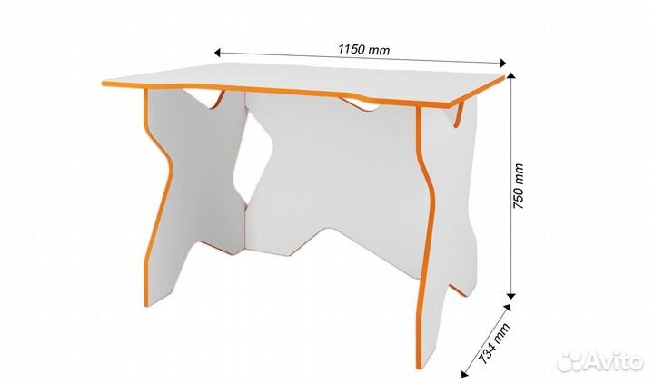 Компьютерный стол Игровой-801eaq игровой классичес