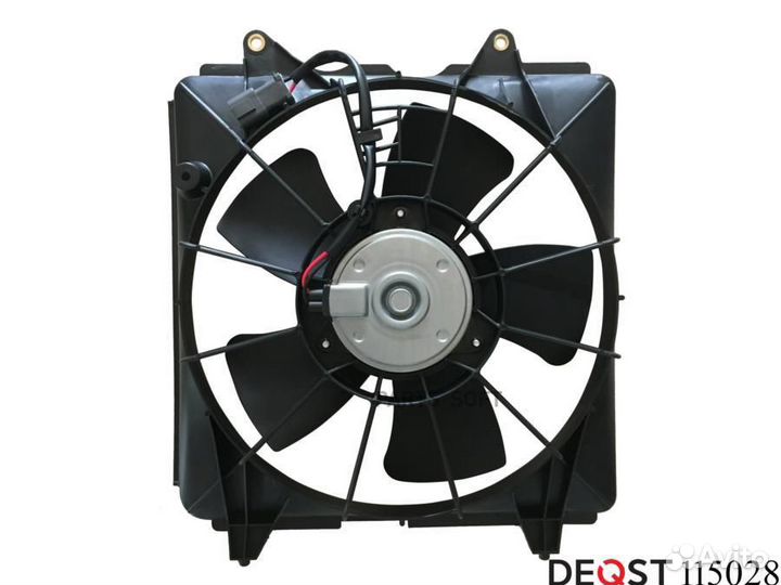 Deqst 115028 Электорвентилятор honda accord IX 07