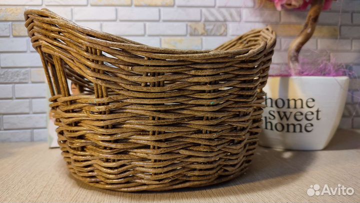 Фруктовница плетёная ручная работа