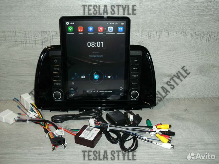 Магнитола Mazda CX-5 Tesla 2/32 Android GPS